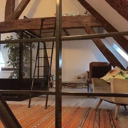 La Cachette de la Roche-Guyon Appartement Buitenkant foto